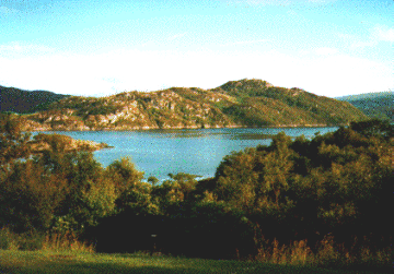 view from hotel - Loch Sunart