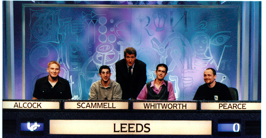 the Leeds University Challenge team, 1999-2000