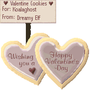 Valentines Cookies from Gramma Hugs - a gift from Dreamy Elf