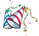 ERROR- PARTY HATS CANNOT BE DISPLAYED