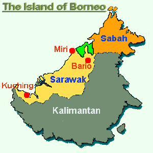 Map of Borneo (9.62KB)