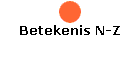 Betekenis N-Z