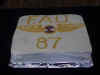 torta 87 aos de FAU