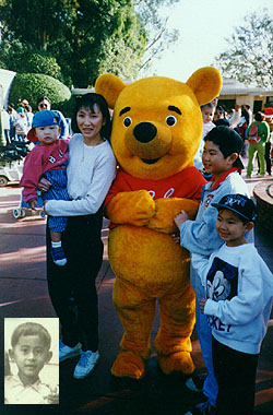 Pooh and Me at Disneyland