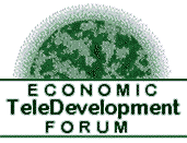 Economic TeleDevelopment Forum Logo