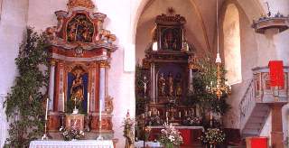 Kircheninnenraum Eschenfelden