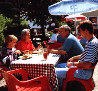 ..... im Biergarten