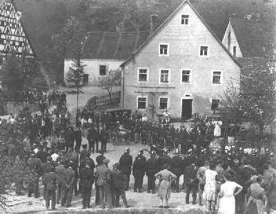 Feuerwehrschauübung ca. 1920