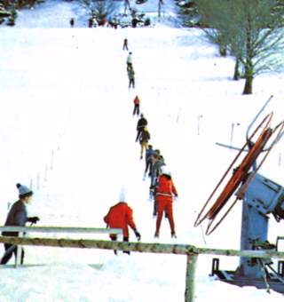 Skilift in Eschenfelden