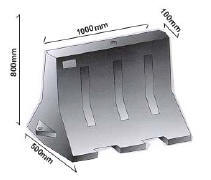 Plastic Linear Barrier