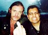 Sarmad meeting Lemmy