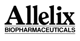 Allelix Biopharmaceuticals Symbol