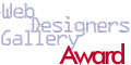 Web Designers Gallery Award