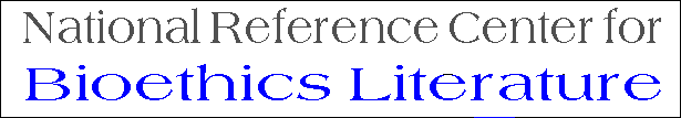 National Reference Center for Bioethics Literature Symbol