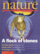 A Flock of Clones Nature Magazine Cover Story Image