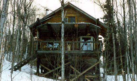 The cabin.