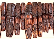 WOOD CARVINGS: Photo Credit - Mark Lewis