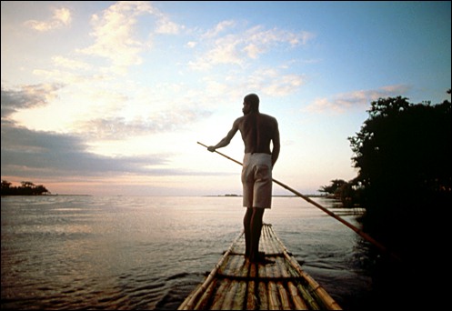 BAMBOO RAFTING: Photo Credit - Walter Iooss Jr.