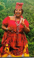 National Costume worn by Louise Bennett