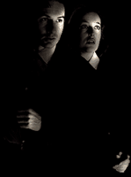 Mulder and Scully In The Shadows