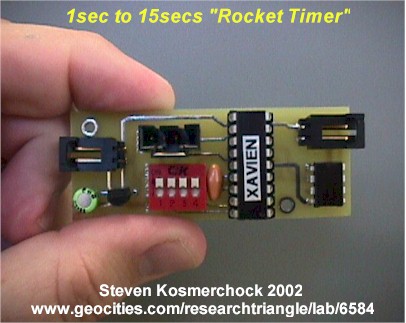 Rocket timer ASSY.