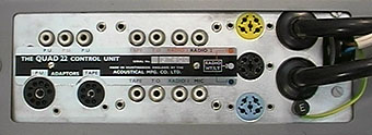 Back panel connections