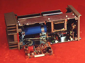 internals of 50E - underside