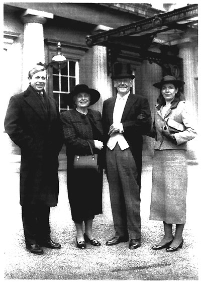 Peter Walker and family