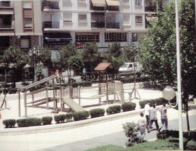 Detalle del Paseo de San Gregorio