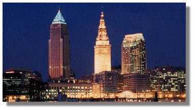 Cleveland, Ohio Skyline