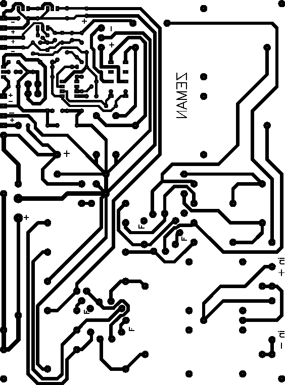 Microphone preamp PCB