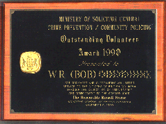 Outstanding Volunteer Award