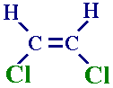 cis-Dicloroeteno (cis en minscula siempre)