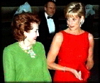 picture: Princess Diana and Mrs. Dole of the American Red Cross