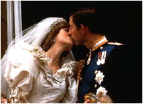 picture: The Prince and Princess of Wales - Balcony, Buckingham