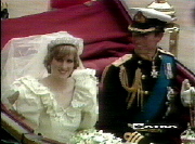 picture: The Prince and Princess of Wales ride in Royal Carriage