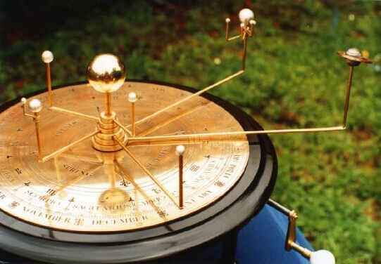 A BRIAN GREIG ORRERY