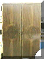 Mahogany Armoire, Closed Photo