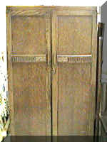 Oak Armoire, Closed