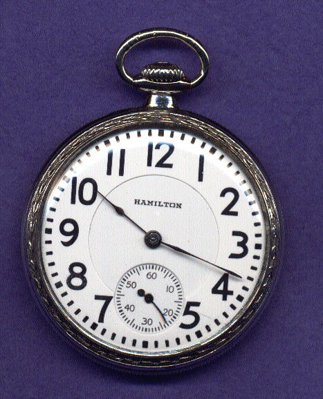 Hamilton 992 RR-grade Pocketwatch