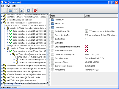 CTCJava 2.0 beta GUI