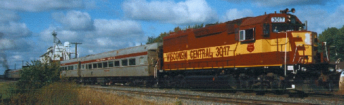 Wisconsin Central Ltd. GP-40 # 3017