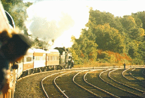 Eastbound out of Irvine Yard