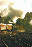 Eastbound out of Irvine Yard