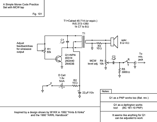 [simple MCW oscillator circuit]