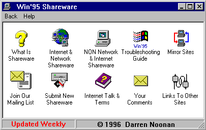 Win95 Main Menu