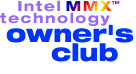 Intel MMX Technology Owner's Club Member