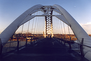 A Pedestrian Bridge in Toronto