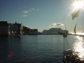 Aalesund - Looking west from the inner harbour