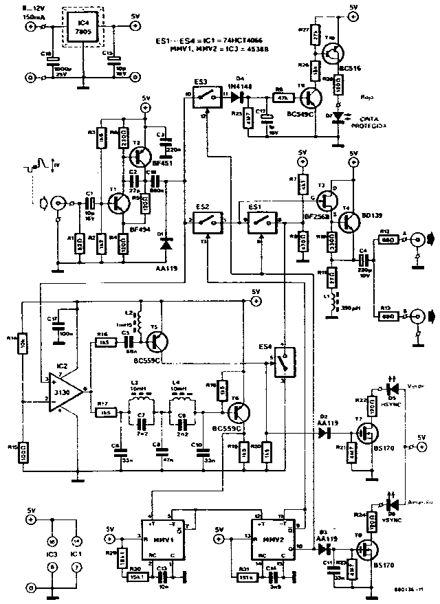 Esquema del Decodificador/Borrador.